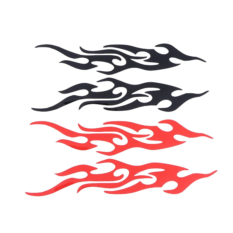 Car Stickers Modified Flame Reflective Sticker Auto Exterior Accessories Decals Moto Body Decor Voiture Car Decoration Oasis Select
