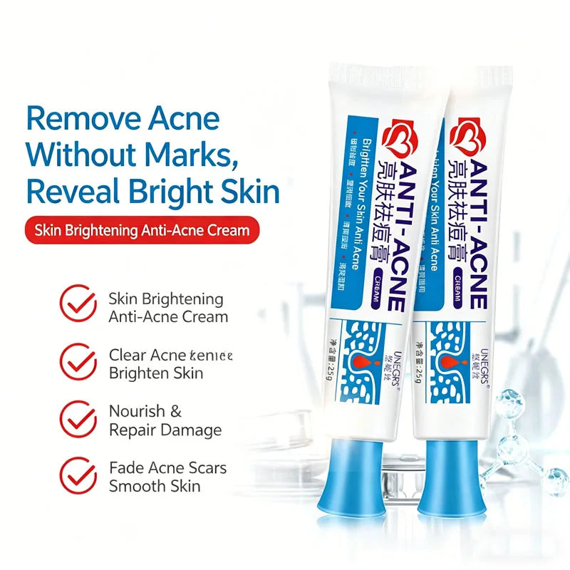 Herbal Acne Face Cream – Pore Minimizing & Skin Brightening Gel Acne Gel Cream Oasis Select