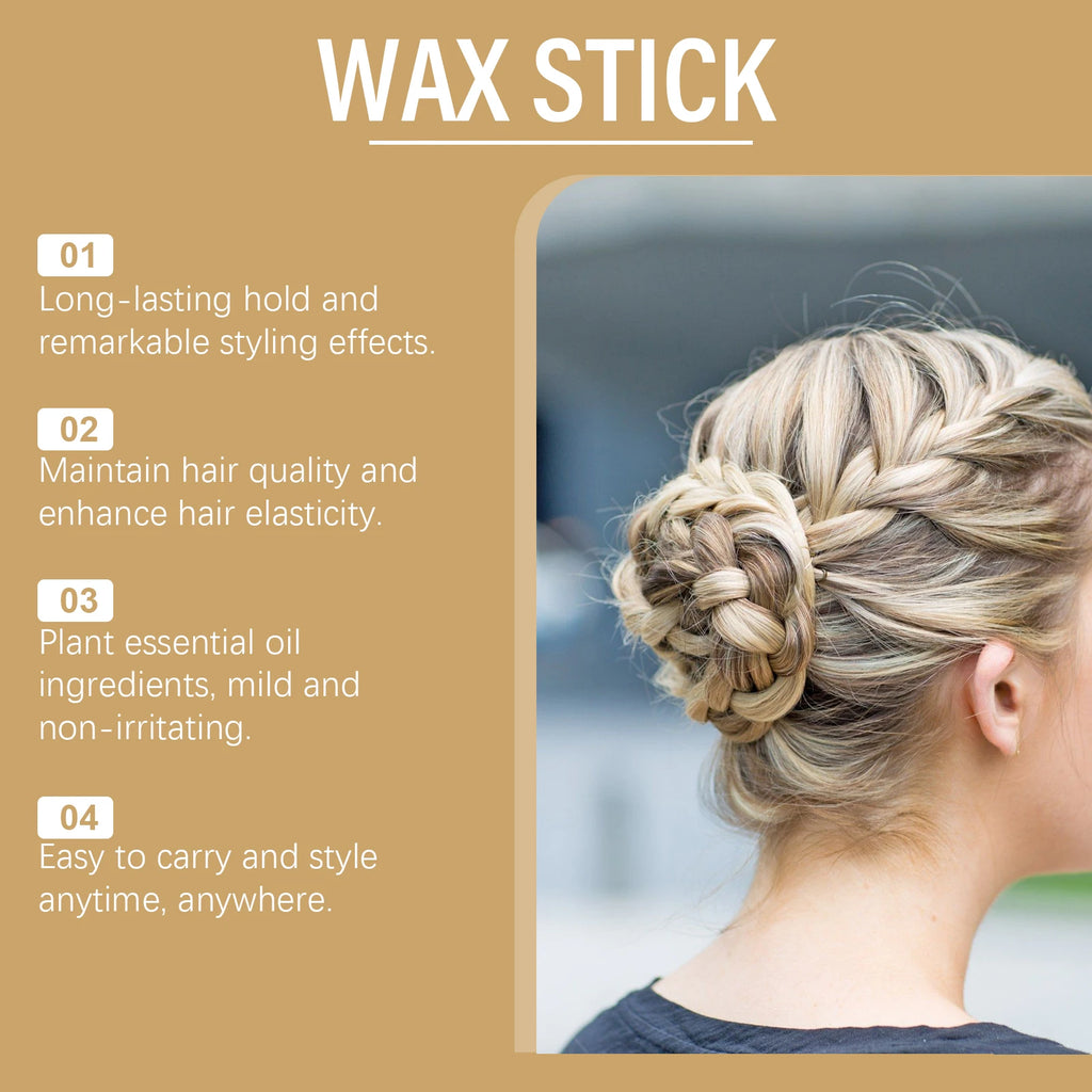 EELHOE Hair Wax Stick – Edge Control & Frizz Fix 75g
