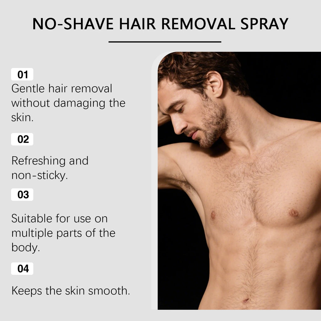 East Moon Argan Oil Hair Removal Spray – Painless Growth Inhibitor Hair Removal Spray Oasis Select