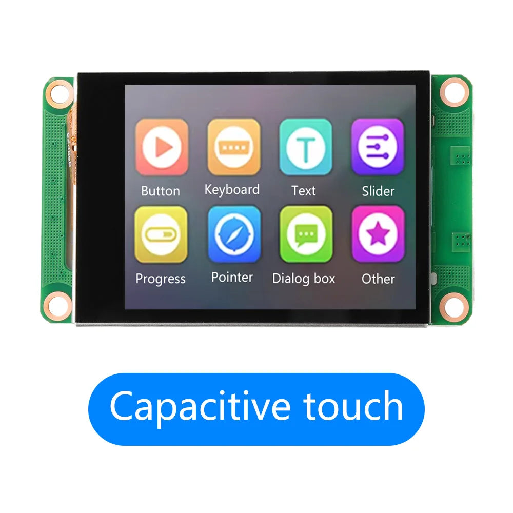 2.4-Inch 320×240 LCD Screen High Brightness Display SPI Interface Ultra Thin Module For Embedded Installation Oasis Select Capacitive touch