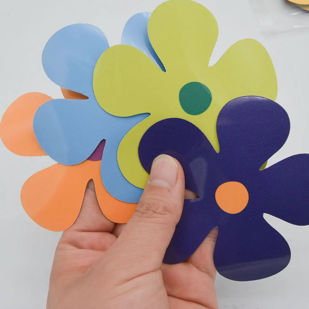 Magnetic Cartoon Sunflower Flower Refrigerator Sticker PVC Self-priming Soft Magnetic Car Decoration Sticker Oasis Select