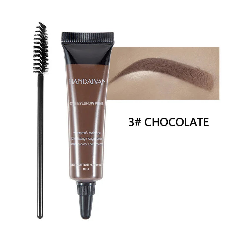 Handaiyan Waterproof Eyebrow Tint Gel – 6 Shades & Dual Brush