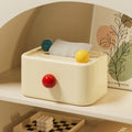 Fashion Dopamine Tissue Box Creative Desktop Dining Table Storage Holder Roll Paper Towel Napkin Box Office Living Room Oasis Select A