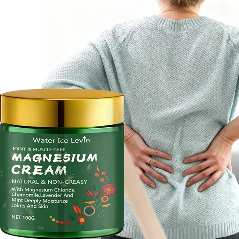 Magnesium Cream for Joints & Muscles – Chamomile & Lavender Magnesium Body Cream Oasis Select