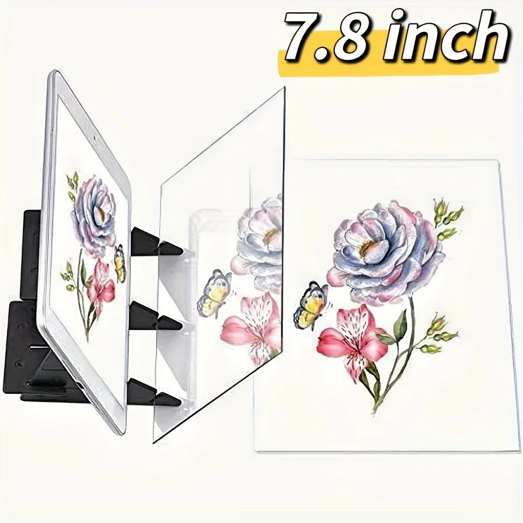 Portable Optical Drawing Projector Sketch Board Plastic Projection Copying Drawing Tool for Artists Smartphone Tablet Compatible Oasis Select