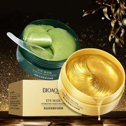 120-Pack Avocado Gold Collagen Eye Masks – Firm & Hydrate Collagen Eye Mask Oasis Select