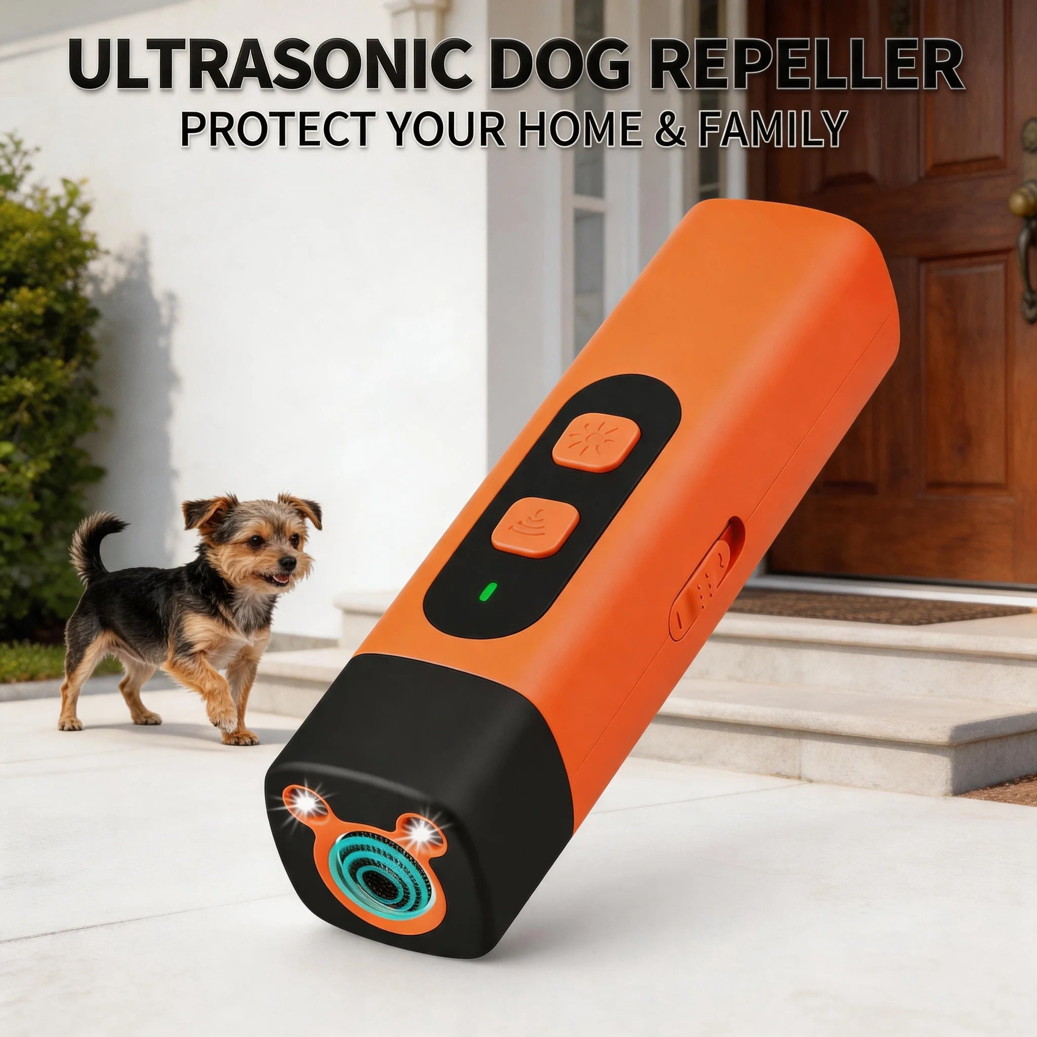Safe Humane Long Range Anti-Barking Rechargeable Ultrasonic Pet Training Device Dog Barking Deterrent Trainer for All Dogs Oasis Select