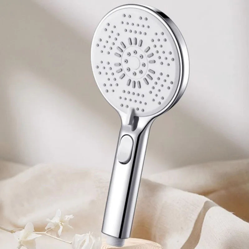 5-Function Handheld Shower Head | Filter & One-Touch Water Stop