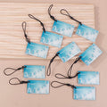 10Pcs 5*3cm 13.56Mhz IC Card Tuya TTlock BLE Electronic Smart Door Lock Card Digital Smart Fingerprint Locks Unlock RFID Card Oasis Select Blue