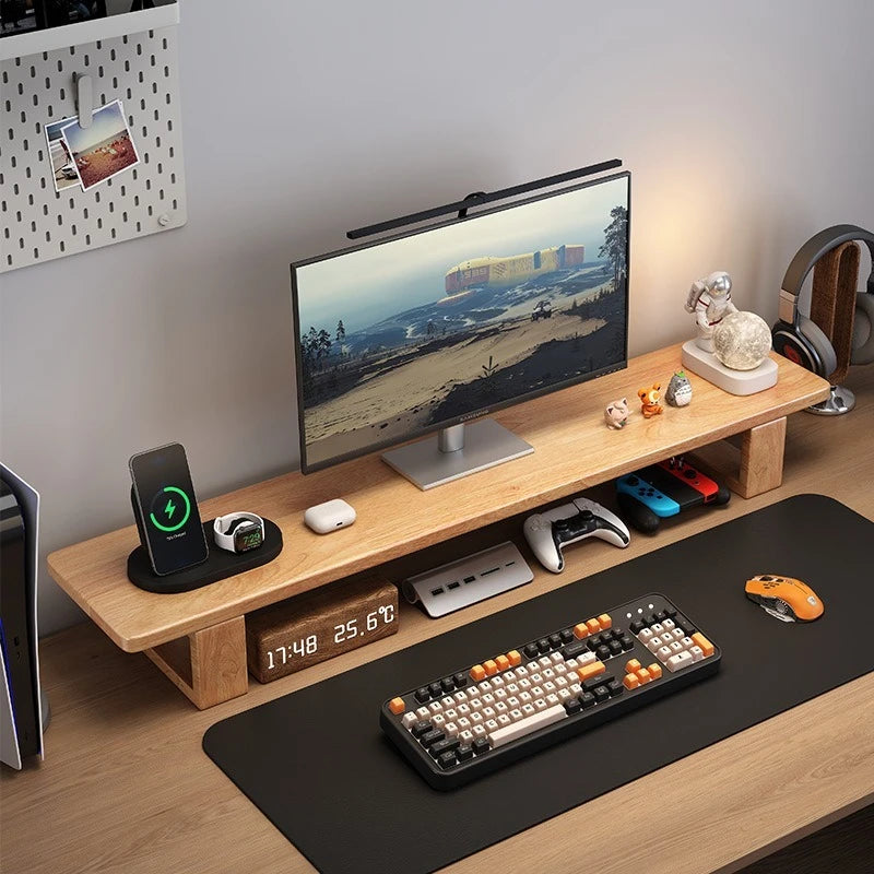 Monitor, elevated computer, screen stand, desktop office, laptop storage rack, base, storage rack Oasis Select