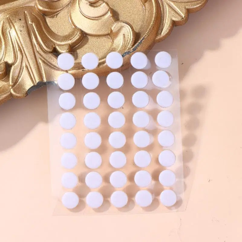 40Pcs 6.5mm Diameter 0.8mm Thickness Small Dots Universal Mouse Skates For Mouse Foot Glide Feet Sticker Oasis Select Gray