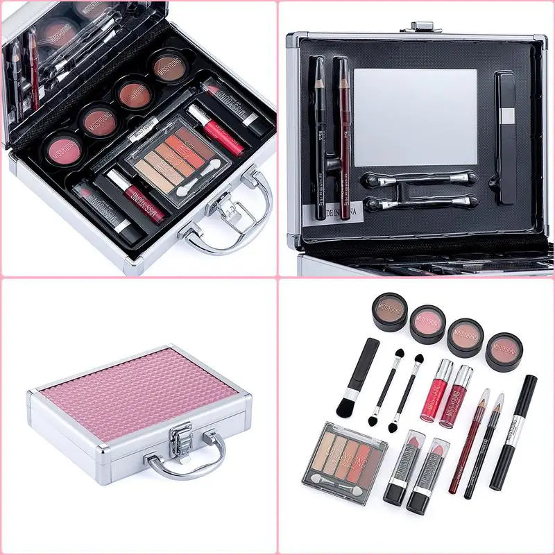 16-Piece Complete Makeup Kit for Women – All-in-One Beauty Set Makeup Gift Set Oasis Select