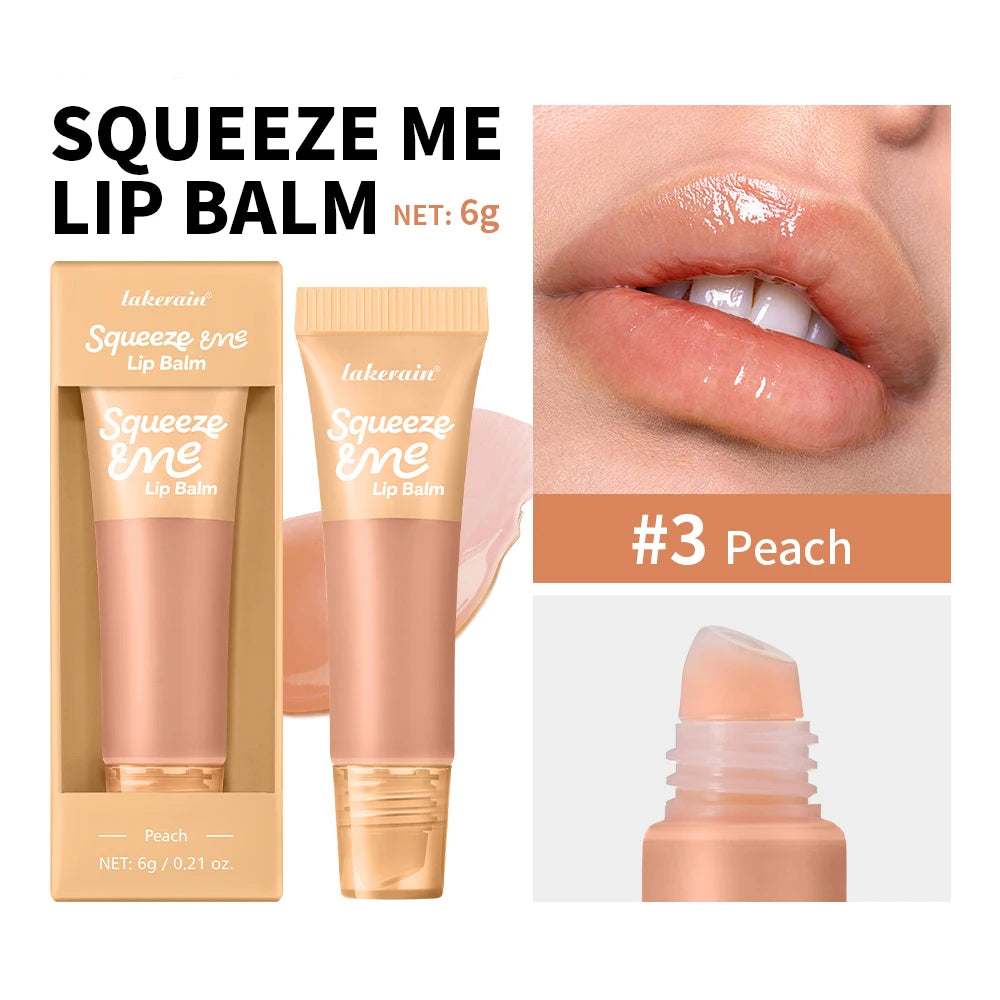 Hyaluronic Acid Lip Gloss – Sheer Strawberry Plumping Balm Plumping Lip Gloss Oasis Select 3Peach