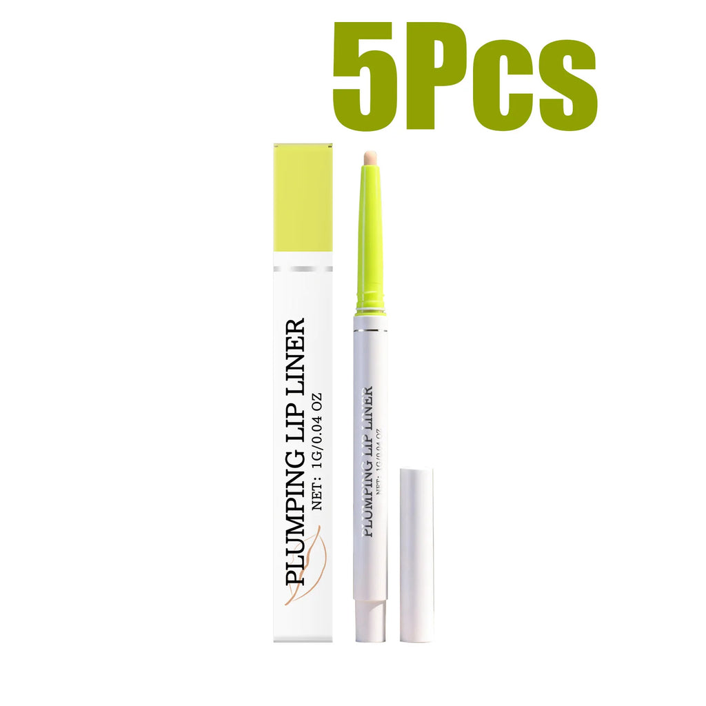 Waterproof Matte Lip Liner Long Lasting Smudge Proof Matte Finish Natural Plumping Lip Pencil for Daily Makeup & Lip Contour Oasis Select 5 x 1g Boxed