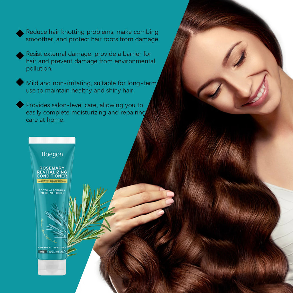 Hoegoa Rosemary Hair Mask – Deep Repair & Smoothing Cream Deep Conditioning Hair Mask Oasis Select