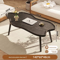 Multi-functional Cloud coffee table living room home sofa side table modern table sturdy and durable Oasis Select Black stone 140