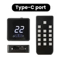 4Pin Fan PWM Speed Controller Digital Display Remote Control DC 24V 12V 5V Controller Gonvernor for DIY PC Cooling Oasis Select Type-C