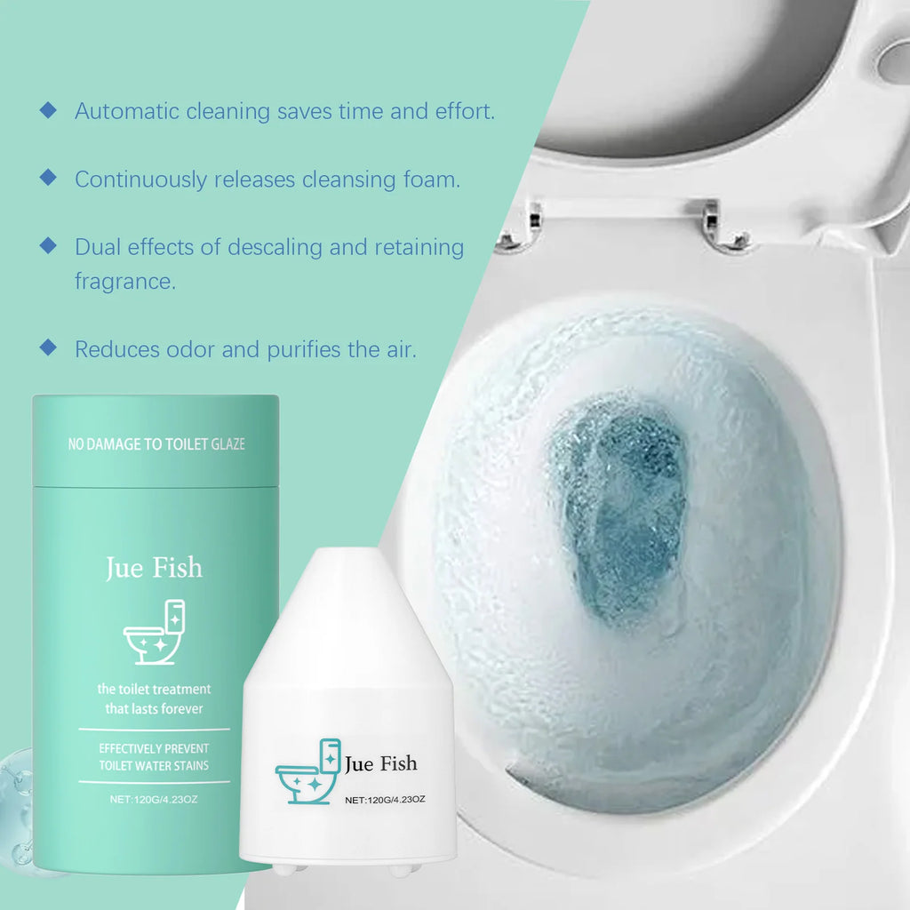 Jue Fish Automatic Toilet Bowl Cleaner – Tank Tabs 120g Toilet Tank Cleaner Oasis Select