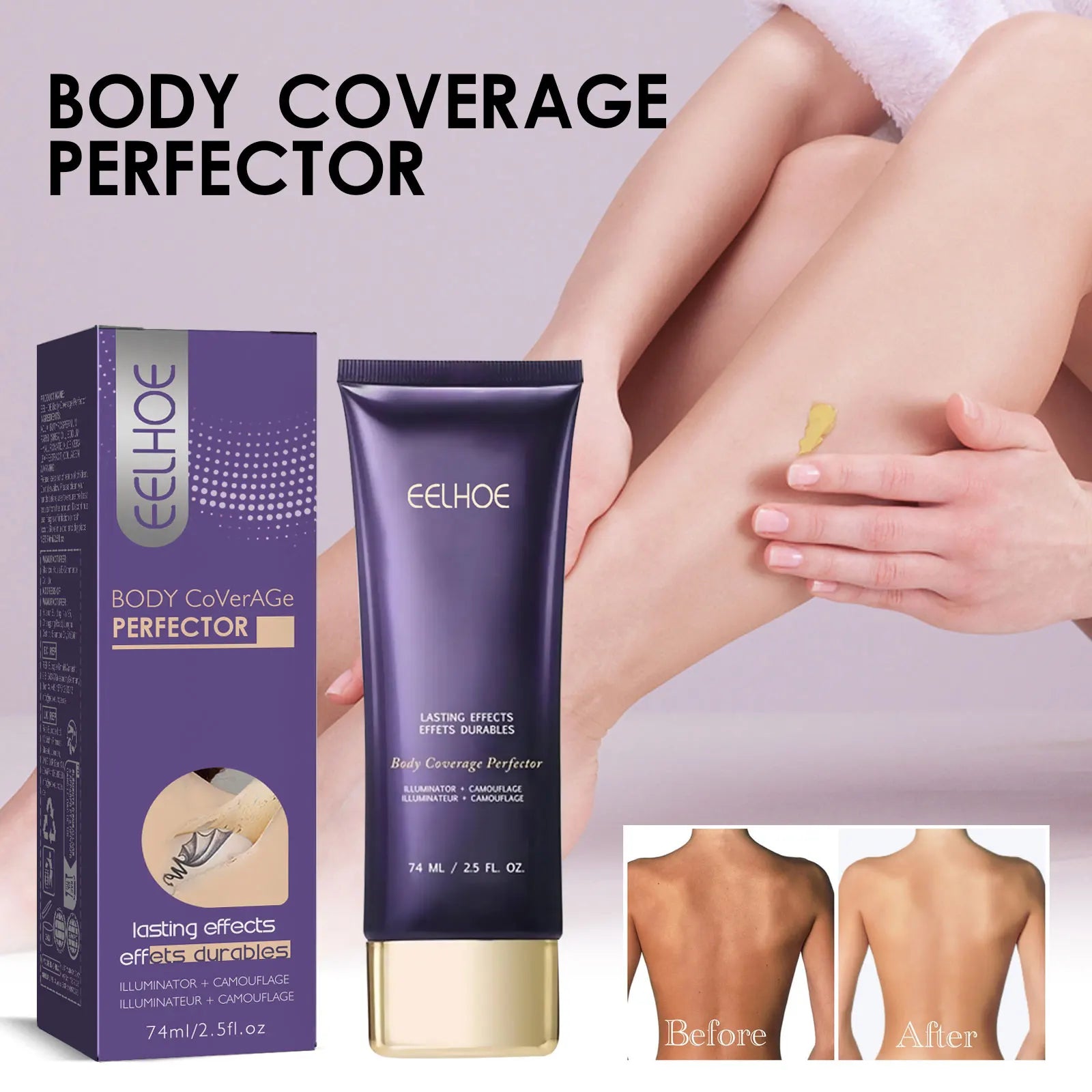 EELHOE Body Concealer Cream – Tattoo, Scar & Birthmark Cover Body Concealer Cream Oasis Select