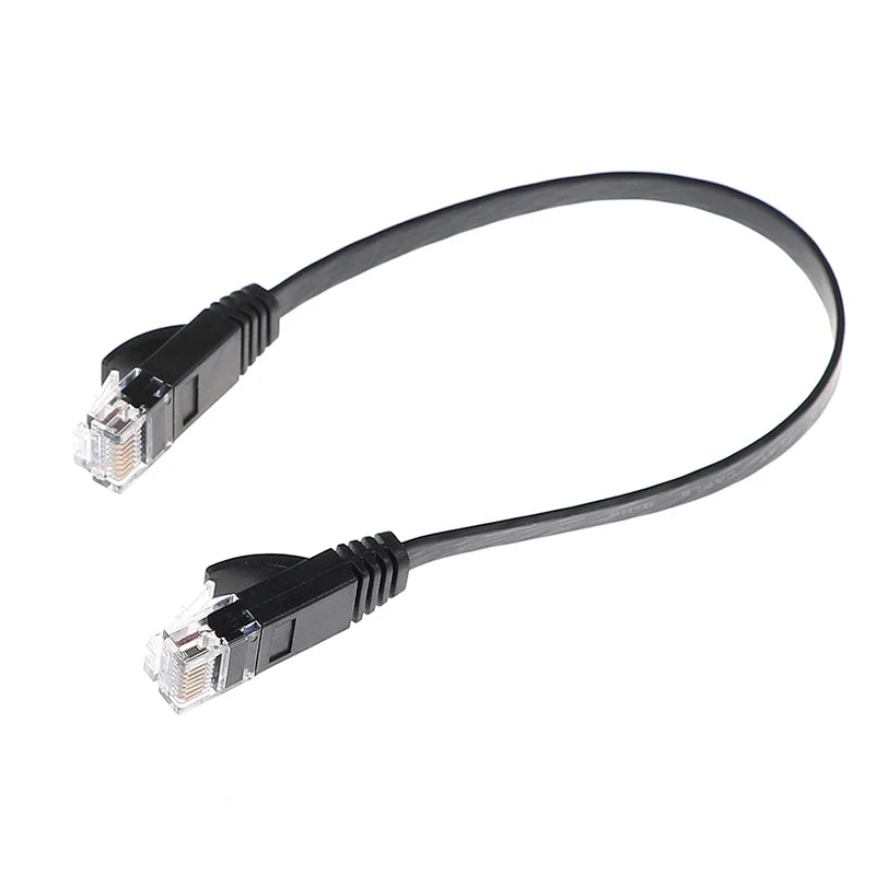 Cat6 30cm Slim RJ45 Patch Cable – 1000Mbps Gigabit Ethernet