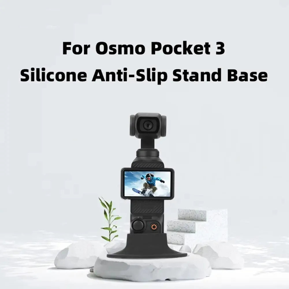 Silicone Mounting Base for DJI Osmo Pocket 3 & 4 Anti-Skid