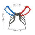 Multifunctional fish catcher, three-pronged, dirt-free, non-slip fishing control device, hand lure tongs, fish catching tongs Oasis Select Blue