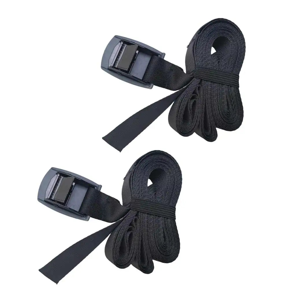 2PC Padded Cam Kayak Sturdy Tie Down Strap Lashing Strap Cargo Tie-down Strap Motorcycle SUP Luggage Securing Lock Buckle Oasis Select