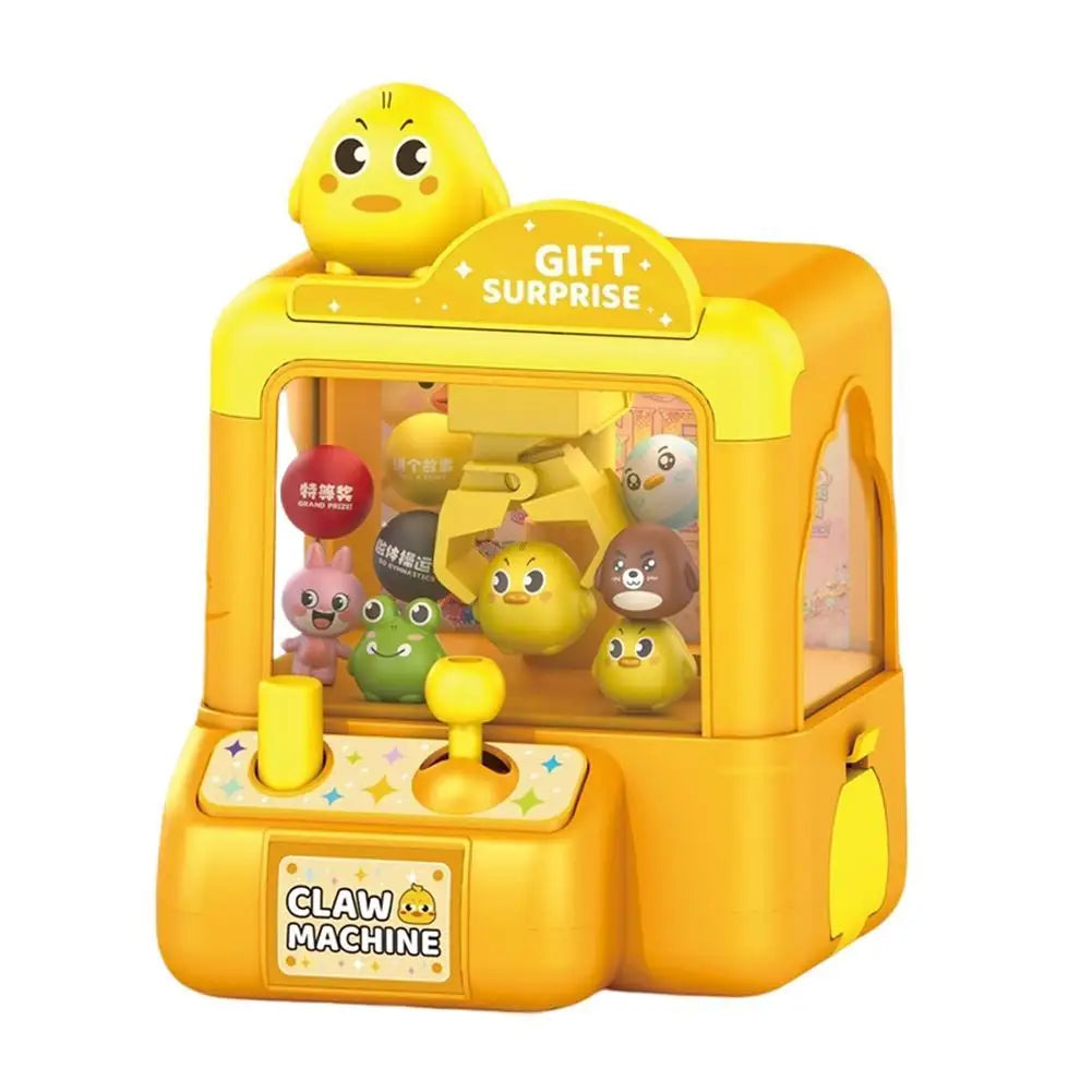 Mini Claw Machine Toy – Penguin Arcade Grabber Game for Kids