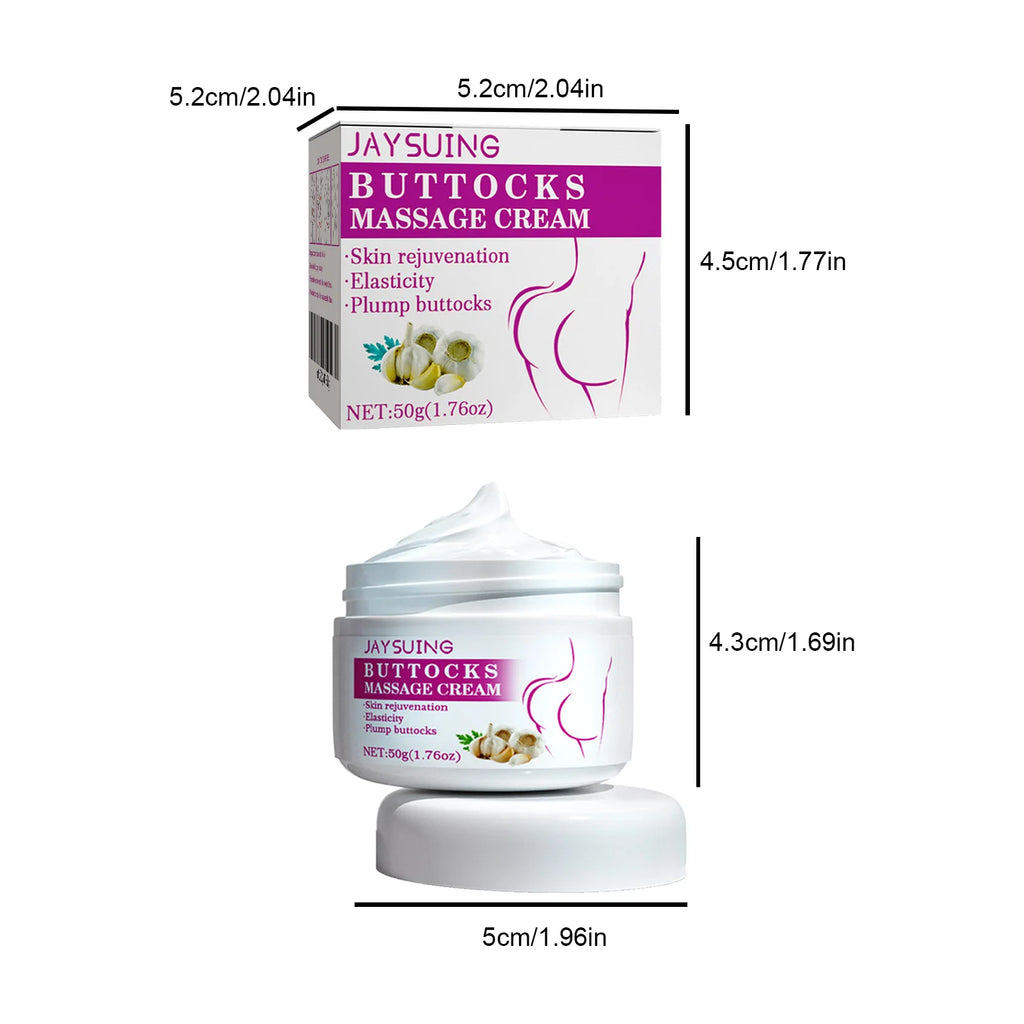 JAYSUING Hip Tightening Cream Promote Buttocks Growth Prevent Sagging Pull Voluptuous Sexy Improve Relaxation Hip Nourish Cream Oasis Select