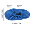 1Pair Household Shoe Covers Thick Reusable Non-slip Overshoes Indoor Keep Floor Carpet Cleaning Shoes Slippers Protector Oasis Select Blue 1 pair