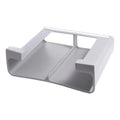 Wall-Mounted Cling Film & Tin Foil Organizer – Grey Storage Shelf Kitchen Wrap Organizer Oasis Select Grey