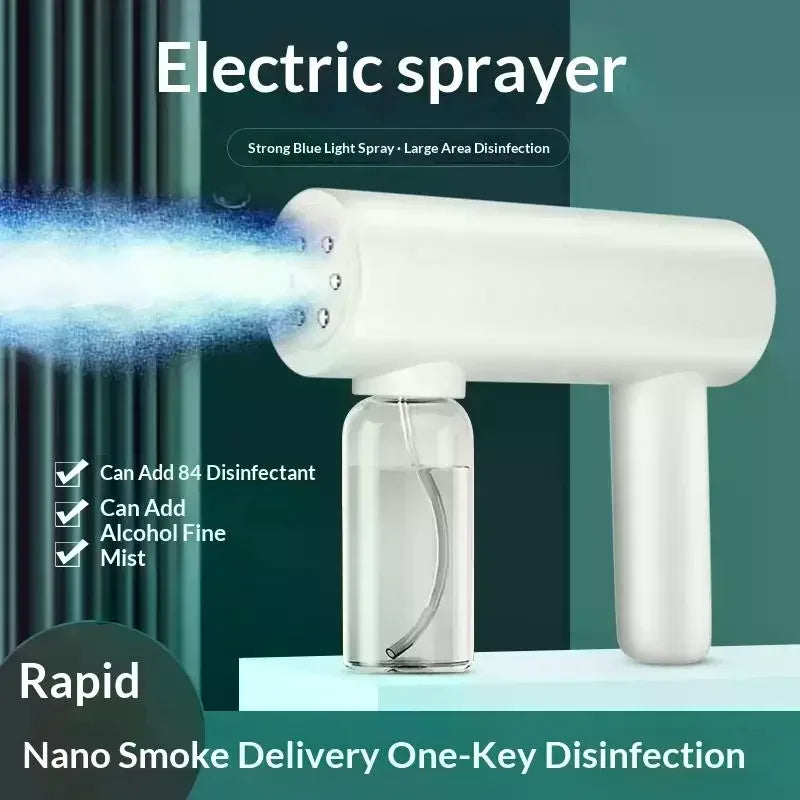 Nano Steam Gun Wireless Hair Care Nano Hydration Sprayer Portable USB Electric Spray Disinfection Gun For Garden Atomizer Tools Oasis Select