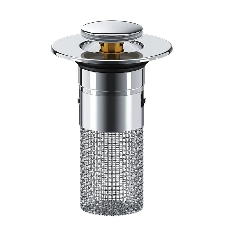 Stainless Steel Floor Drain Filter Washbasin Plug Anti Odor Pop-Up Bounce Core Basin Stopper Hair Catcher Shower Sink Strainer Oasis Select