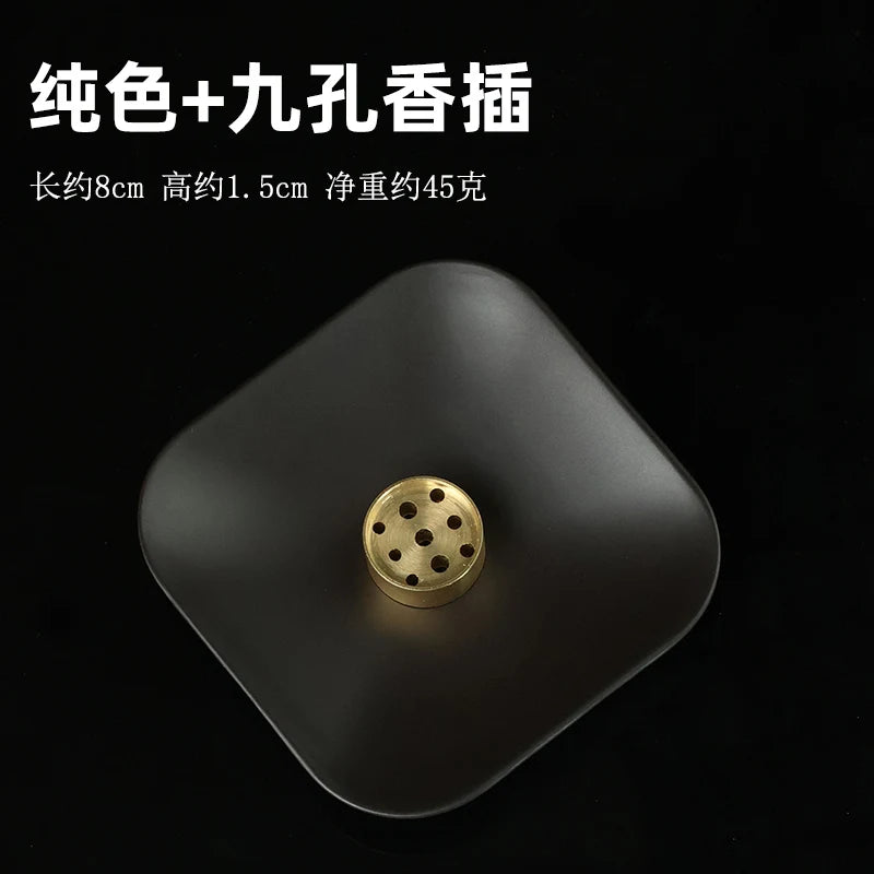Line Incense Tray Household Indoor Simple Wood Incense Burner Incense Point Agarwood Sandalwood Base Oasis Select F