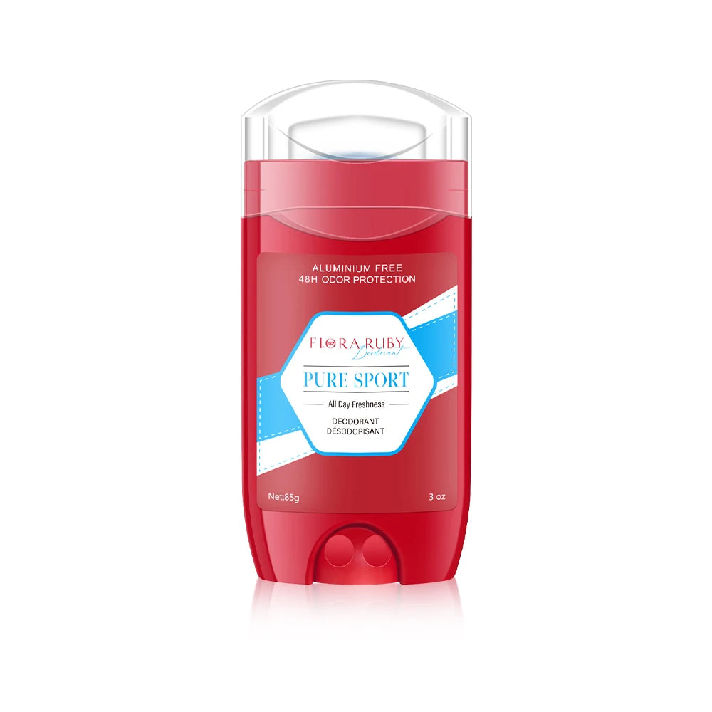 Aluminum Free Deodorant for Men,48H Odor Protection,48H Freshness & Lasting,with Sandalwood Cedarwood Scent,85g/3OZ Oasis Select PURE SPORT