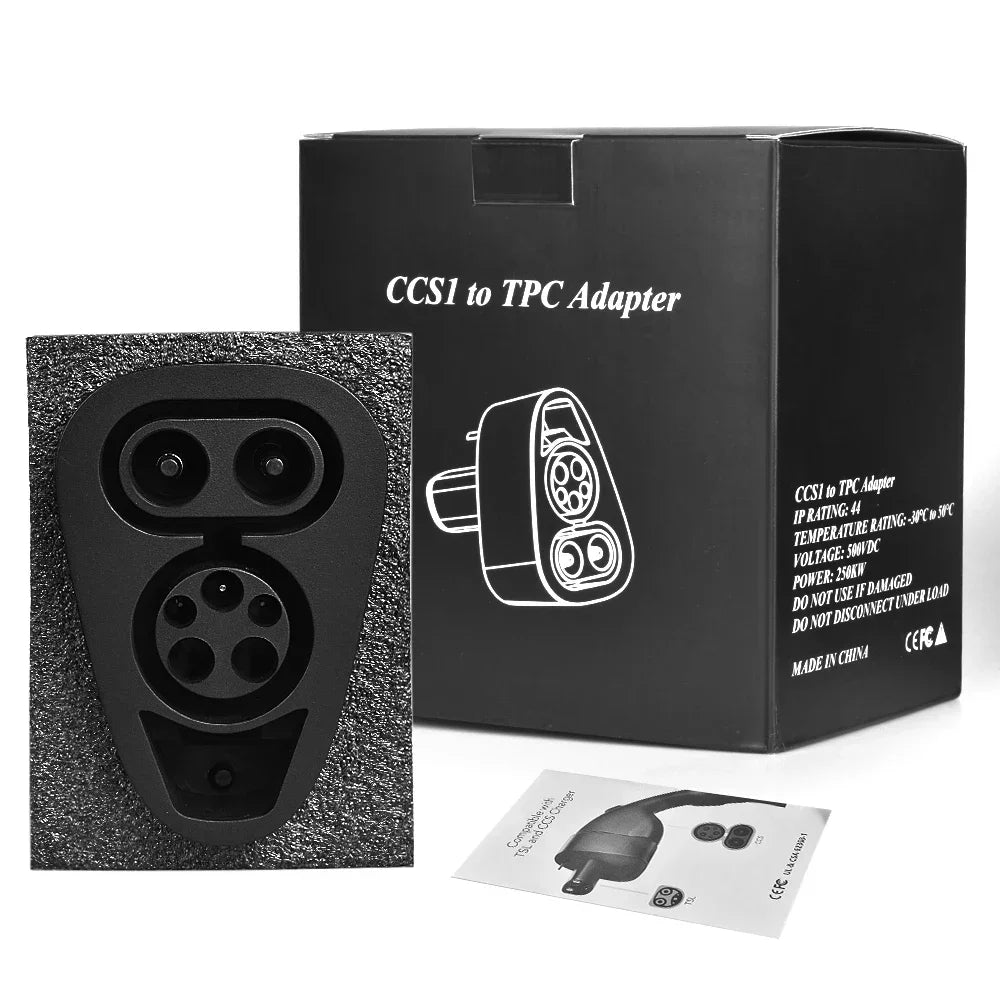 For Tesla Model 3/X/Y/S EV Charger DC Adapter CCS1 To Tesla 250KW Electric Vehicle Convertor Charging Station COMBO Converter Oasis Select CCS1 to tesla