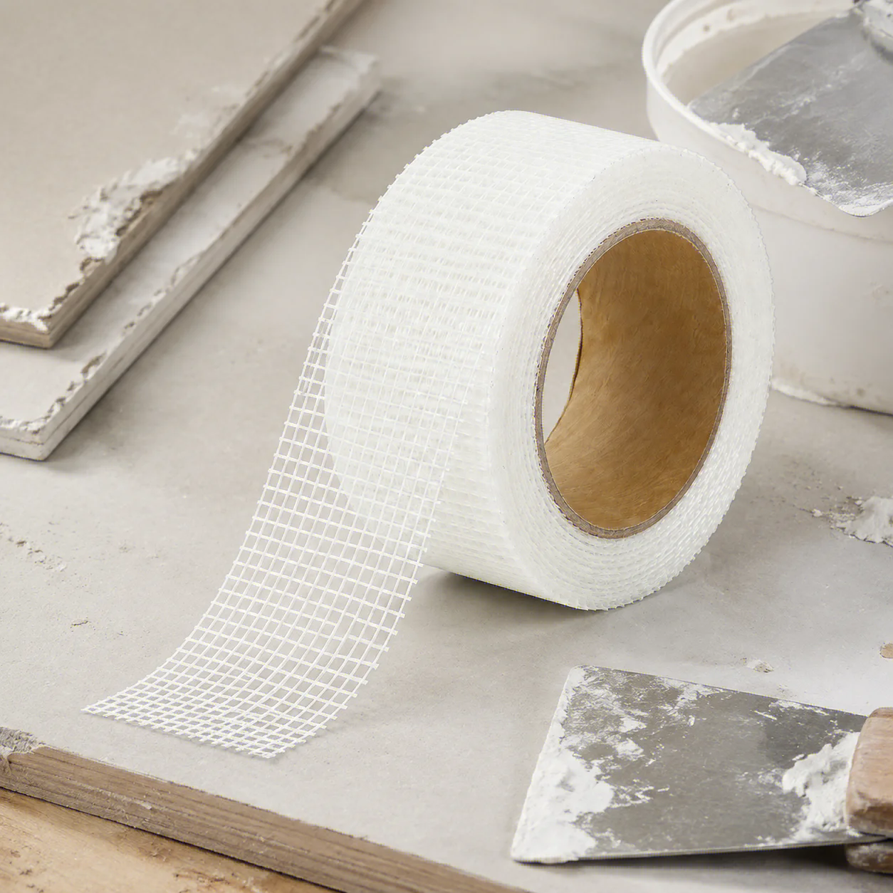 1 Roll 30M Glass fiber self-adhesive mesh tape wall crack Repair thermal insulation Decorative Mesh Seam Tape Oasis Select