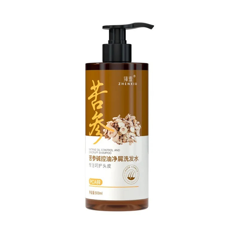 Herbal fragrance Oil Control and Chip Shampoo, Deep Cleansing Refreshing and Anti-itching Fluffy Shampoo, Bacteriostatic Lotion Oasis Select