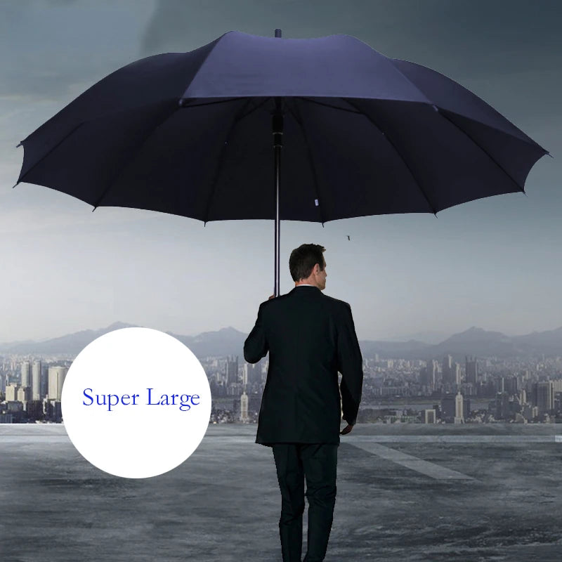 Super Large Folding Umbrella Rain Women Windproof Sunny And Rainy Paraguas Male Double Whole Family Umbrellas UBY28 Oasis Select