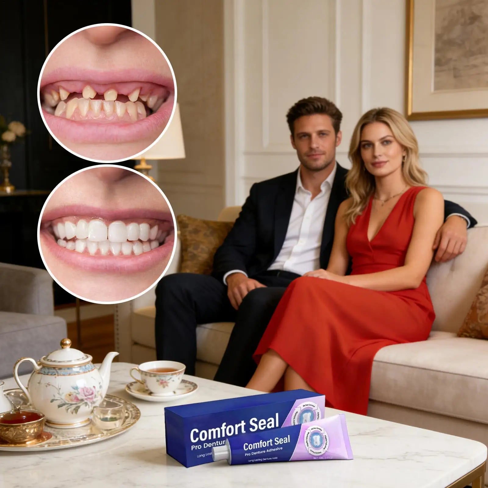 Denture Adhesive Cream 40g – Strong All-Day Hold