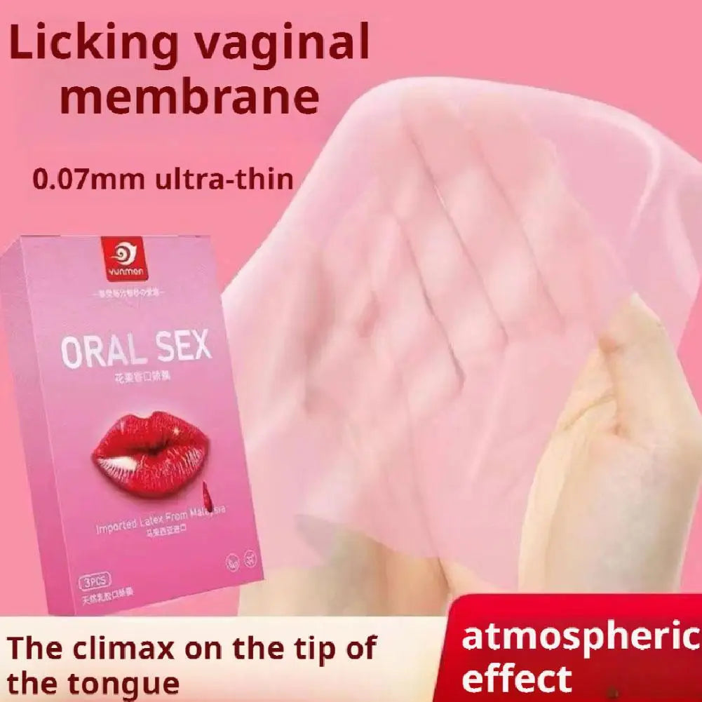 Fruit Flavor Ultra-Thin Oral Sex Dental Dams – 1/2 Pack Oral Sex Dental Dam Oasis Select
