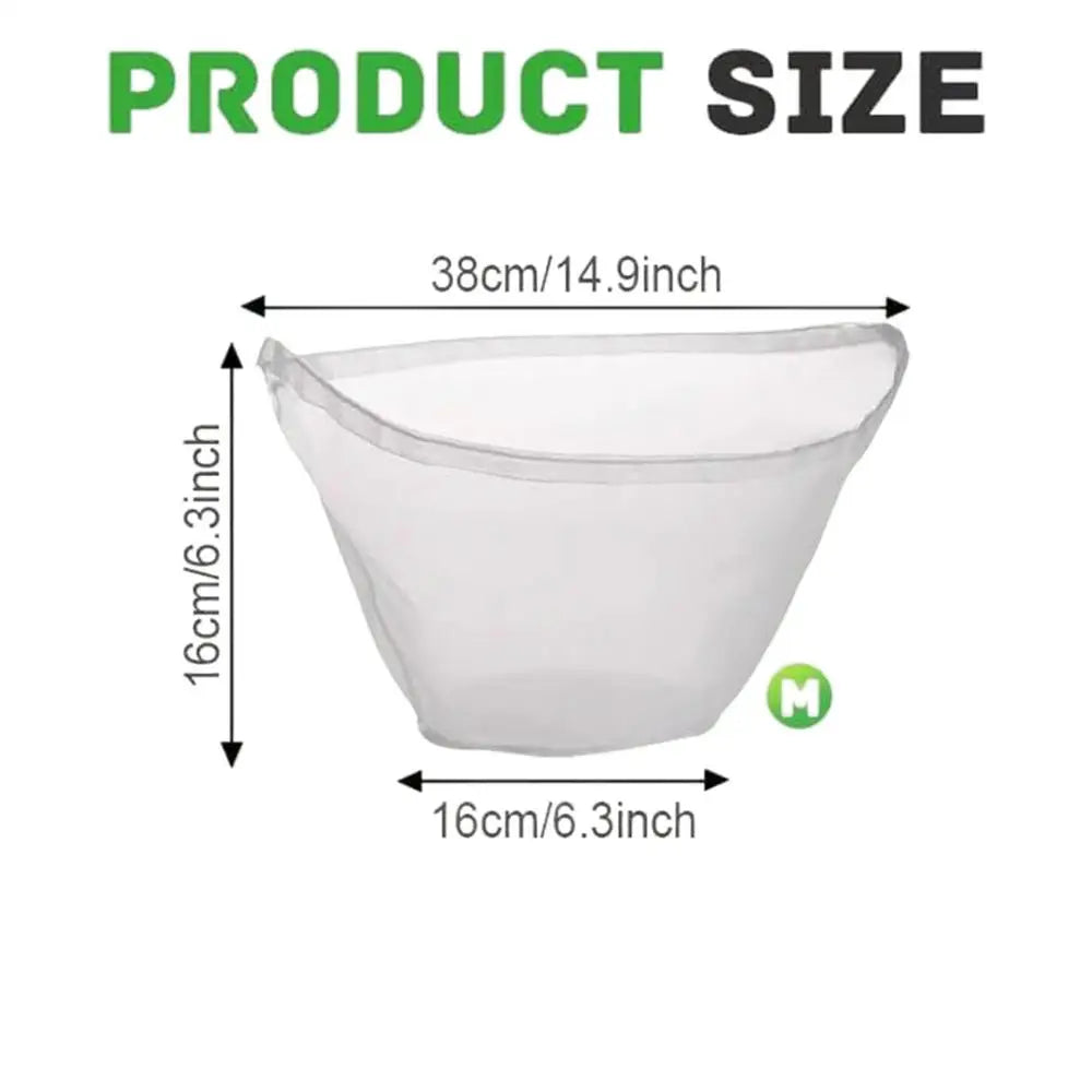 Reusable Cheese Cloth Bags Fine Mesh Strainer for Yogurt Juice Coffee Gauze Filtering Bags Kitchen Cooking Filter Strainers Bag Oasis Select White M