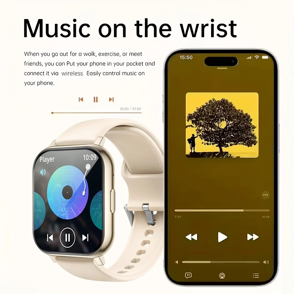ERUN Smart Watch – Sports Modes, Calls, Alexa & Music