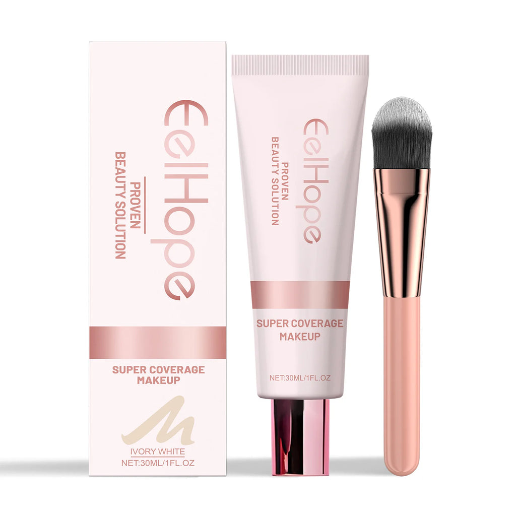 Concealer Face Foundation Liquid Long Lasting Waterproof Moisturize Oasis Select Ivory White
