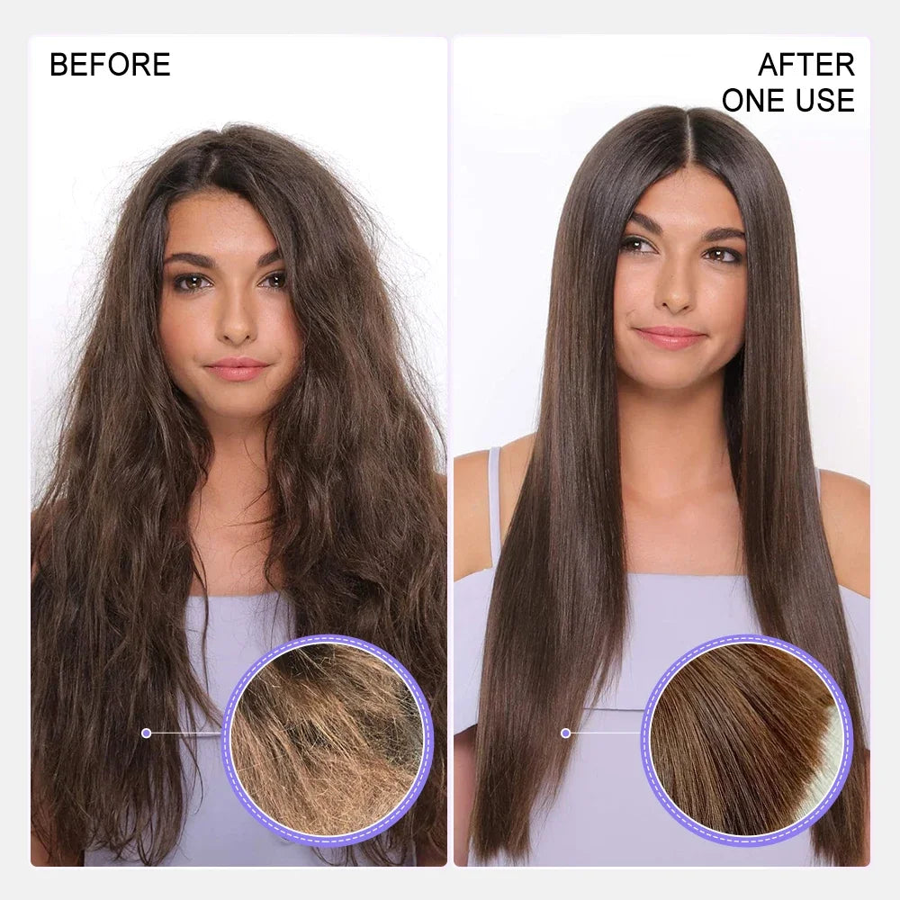 Magical Hair Mask Coconut Oil Conditioner Spray for Keratin Treatment for Smoothing Damaged Hair Non-Rinse Hair Care Solution Oasis Select