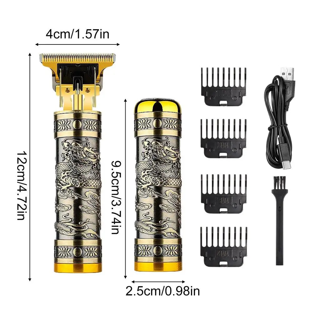 Men's Electric Hair Clipper & Shaver Set | USB Rechargeable Kit Hair Clipper Set Oasis Select China Mainland 01
