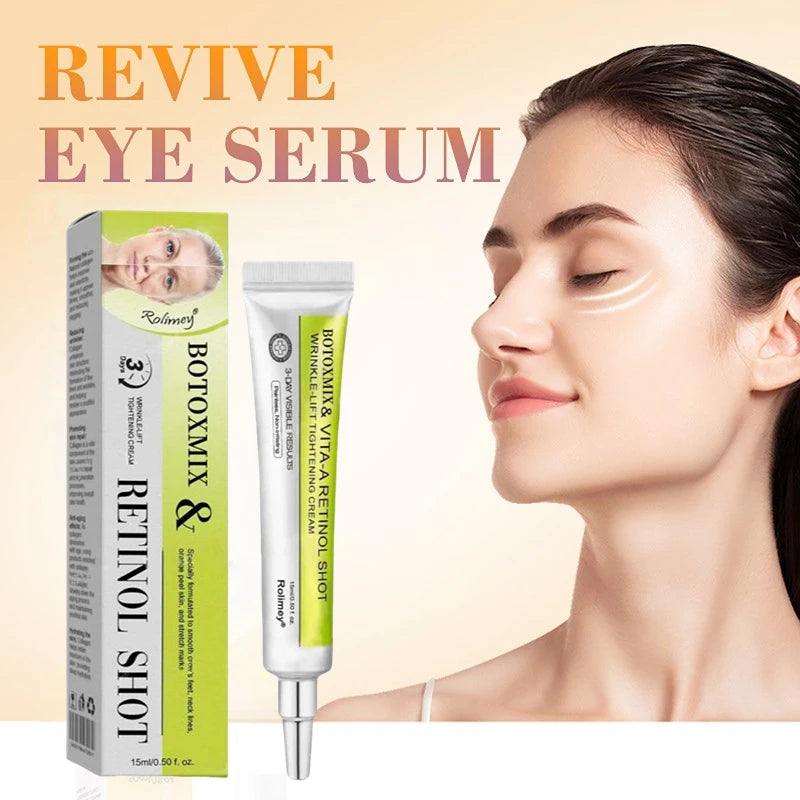15g Retinal-Shot Tightening Booster Face Cream & Eye Cream Anti-Aging Firming Lifting, Fade Fine Lines, Night Moisturizer Oasis Select