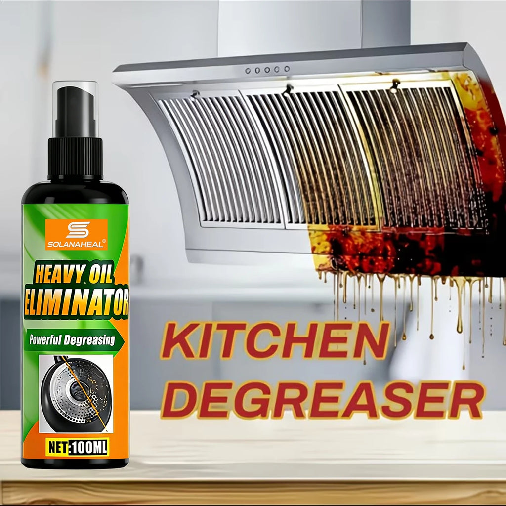 Heavy-Duty Kitchen Degreaser Spray – Fast-Acting Grease Remover