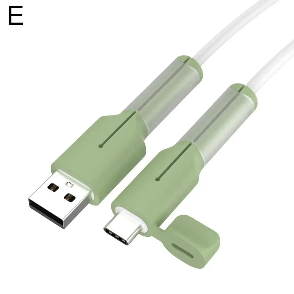 Silicone USB Cable Protector & Wire Winder – Micro/USB-C